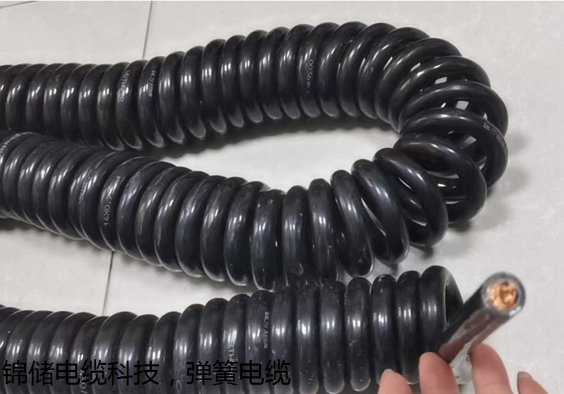硅胶螺旋电缆 14*1.5