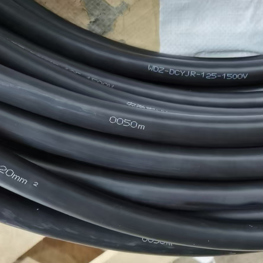 WDZ-DCYJR-125-1500V 1x120mm²低烟无卤阻燃电缆