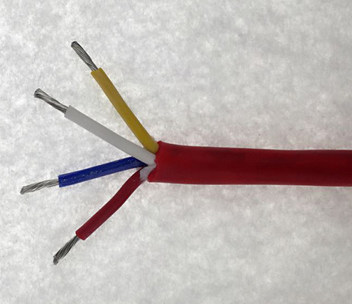 氟塑料绝缘硅橡胶护套高温电缆FYGC