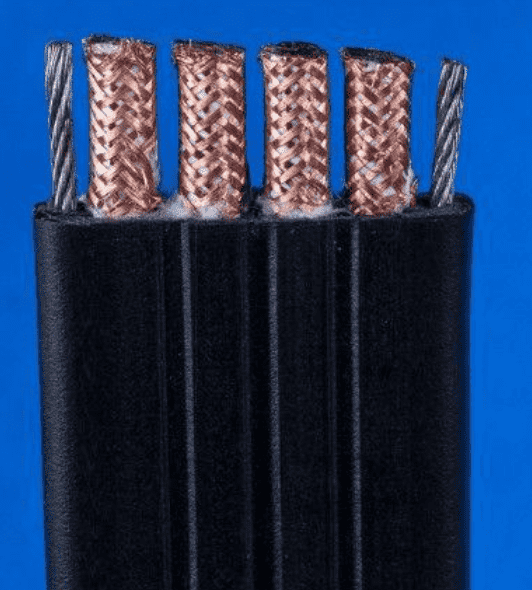 扁平软电缆YFFBPG-PUR