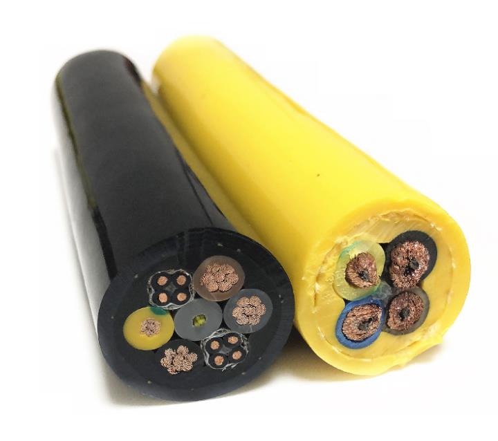 聚氨酯PUR/TPU卷筒圆电缆