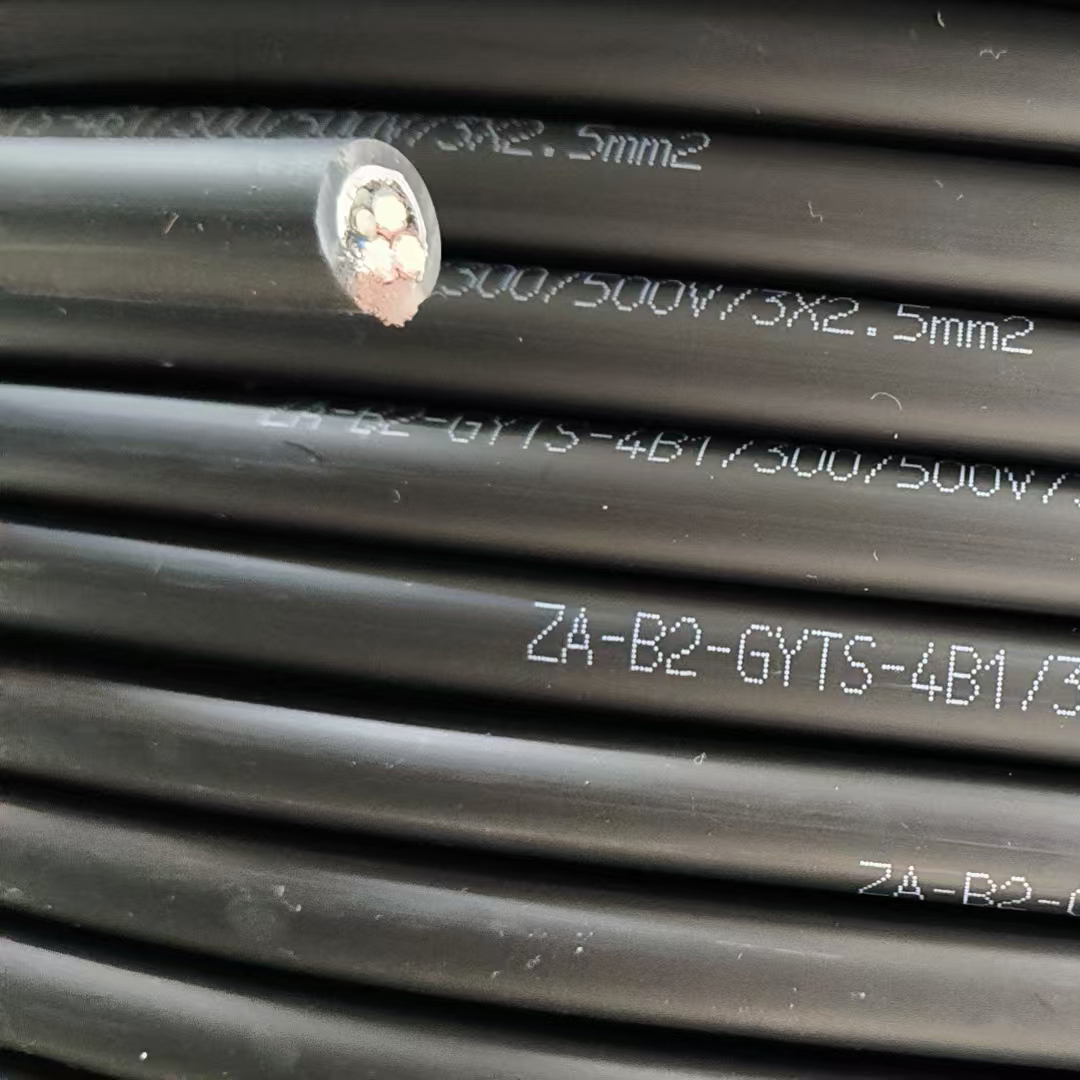 ZA-B2-GYTS-4B1阻燃铠装室外光缆